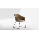 Lyz Potocco sledge base armchair