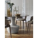 Anfora Potocco Armchair marble base table