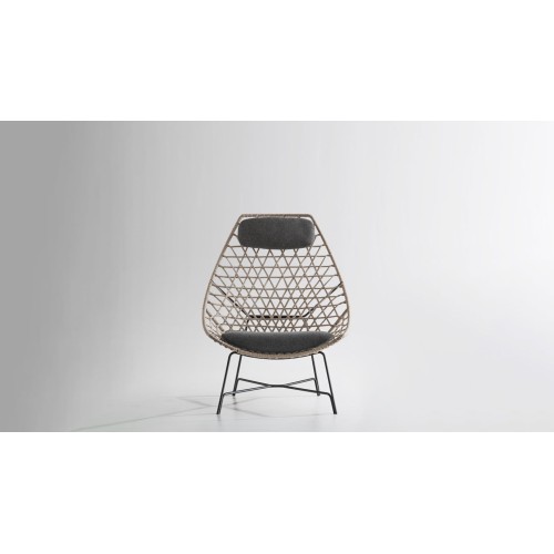 Cut Potocco outdoor's lounge armchair