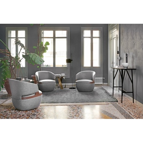 Velis Potocco Swivel Lounge Armchair