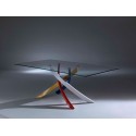Artistico Bontempi table in crystal-glass