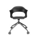 Lady B Scab Design chair with wheels and technopolymer shell