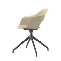 Lady B Scab Design swivel chair with technopolymer shell