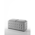 Dizzy Tomasucci Double Pouf Container