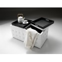 Dizzy Tomasucci Double Pouf Container