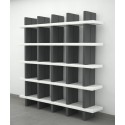 My Book Slide Bookcase 5x5