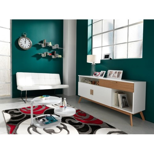 Rose Tomasucci Floral Rug | Elegant polypropylene area rug