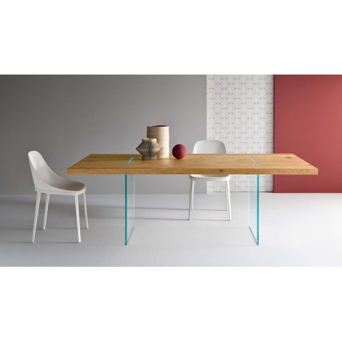 Tavolante Aged Oak Tonelli modern Table