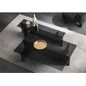 Sestante Tonelli Coffee Table in glass