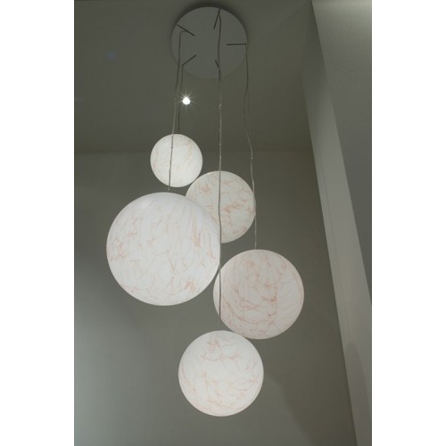 Mineral Slide Suspension lamp