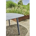 Ellisse low Varaschin garden Table 