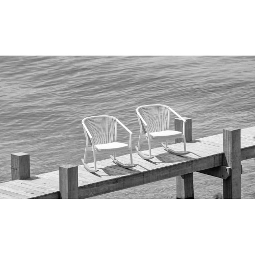 Smart Varaschin Rocking Armchair lounge