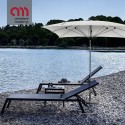 Amalfi Varaschin beach umbrella with aluminum frame