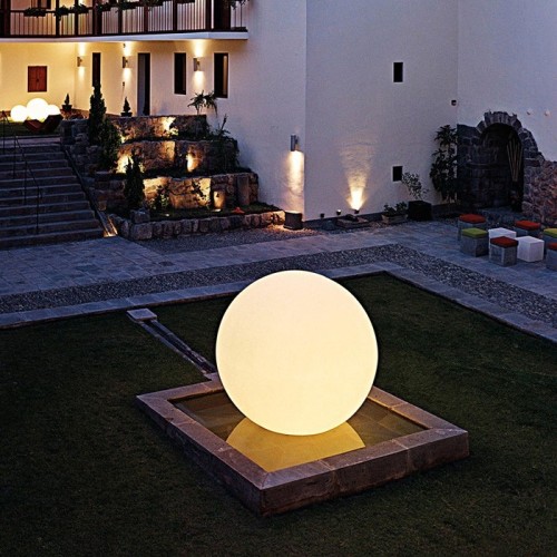 Acquaglobo Slide floating lamp with LED light