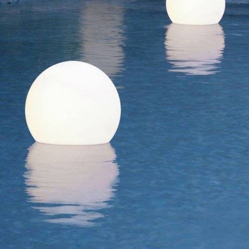 Acquaglobo Slide floating lamp with LED light