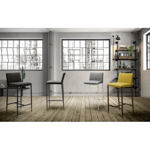 Memphis Zamagna upholstered stool