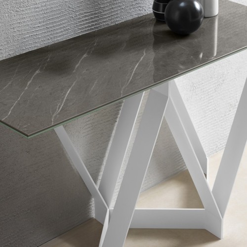 Flame Zamagna hallway console table