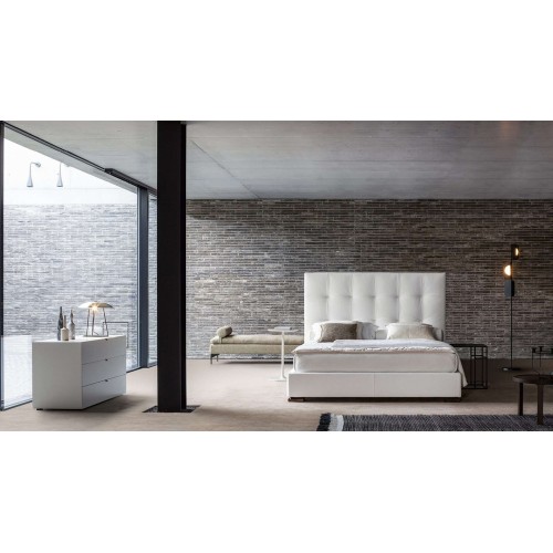 Max Capitonné Twils Modern Queen size Bed