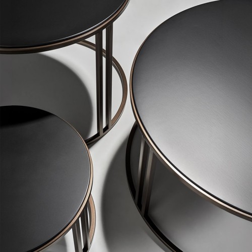 Orion Round Twils Modern coffee table