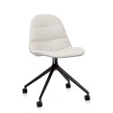 Mood Bontempi chair swivel covered in aluminum