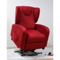 Poltrona relax lift alzapersona Rosa