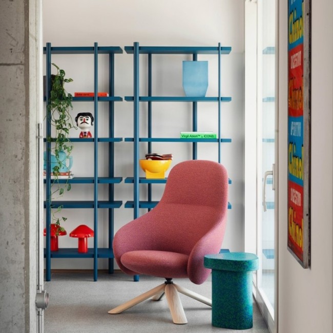 Poltrona Nebula Lounge Wood Miniforms