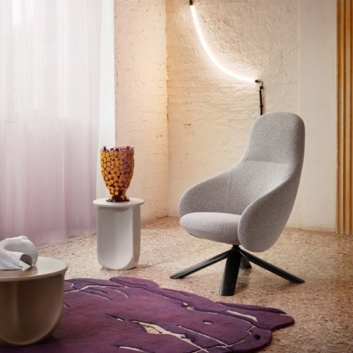 Poltrona Nebula Lounge Wood Miniforms