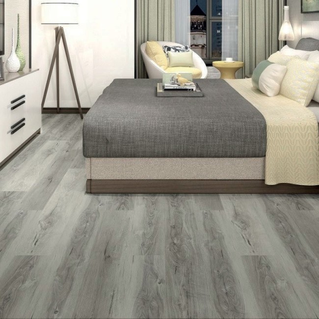 SPC Greige  Smart-Wood Flooring Boxer - Arredare Moderno
