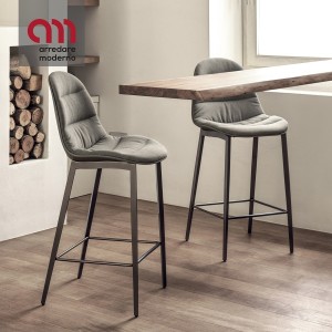 Mood Bontempi stool covered, round