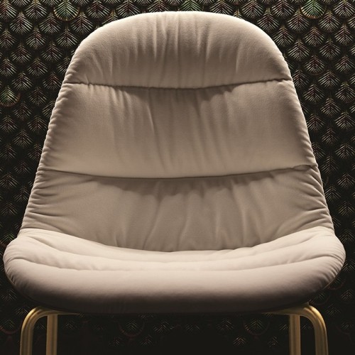 Mood Bontempi stool covered, round