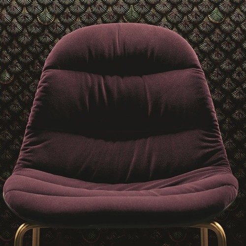 Mood Bontempi stool covered, round