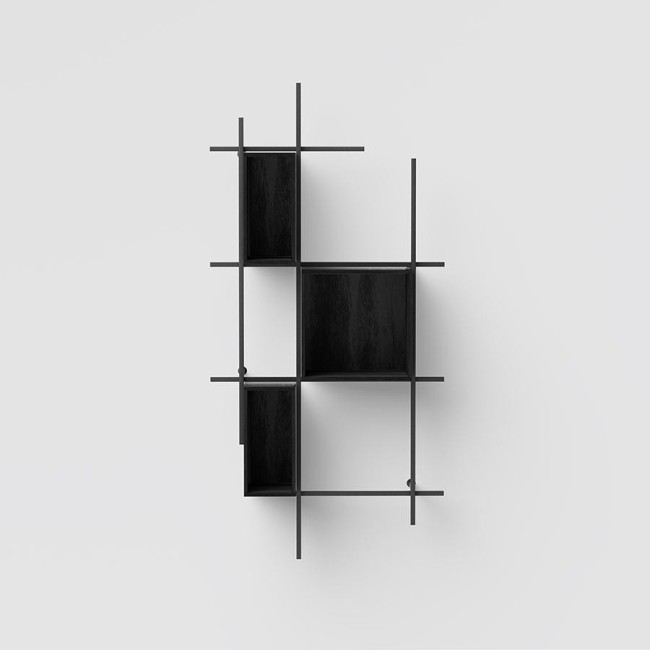 Libra Pezzani 0/72-2 laminated container bookcase