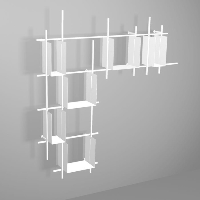 Libra Pezzani 0/72-6 metal containers bookcase