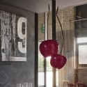 Cherry Suspension Sculpture Lamp Adriani e Rossi