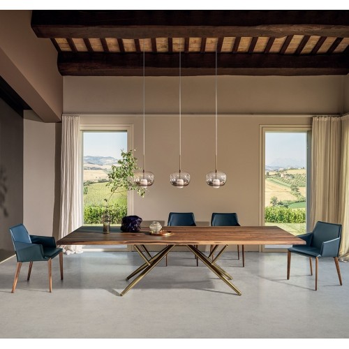 Bridge Bontempi rectangular fixed Table