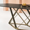 Delta Bontempi Casa fixed barrel Table