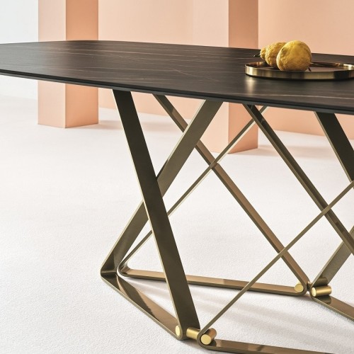 Delta Bontempi Casa fixed barrel Table