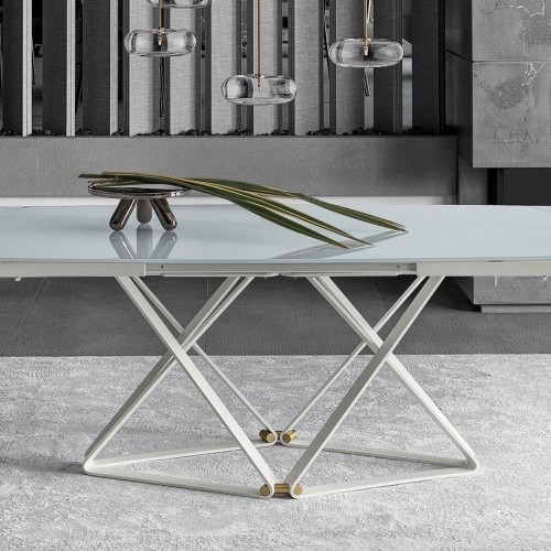 Delta Bontempi extendable rectangular Table