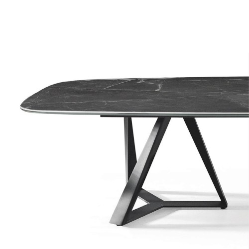 Millennium XXL Bontempi Casa fixed barrel-shaped Table