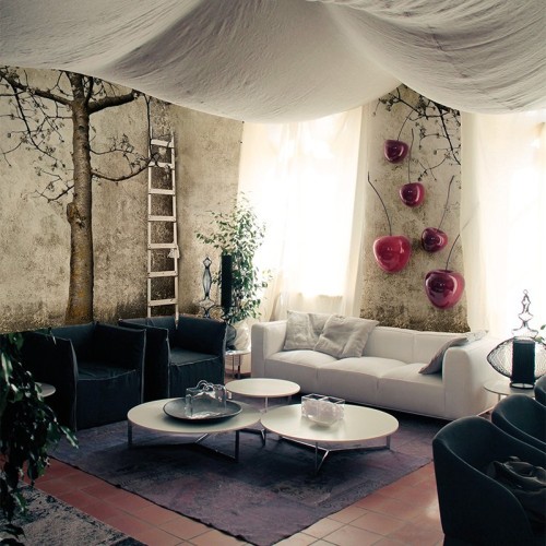 Cherry Wall Collection in Ceramic by Adriani e Rossi