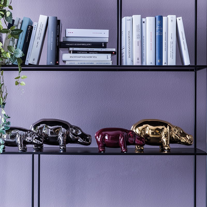 Hippo Collection in Ceramic by Adriani e Rossi