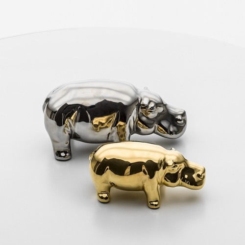 Hippo Collection in Ceramic by Adriani e Rossi