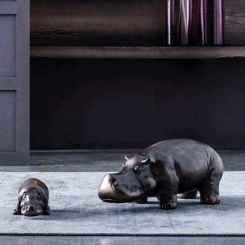 Hippo Collection in Ceramic by Adriani e Rossi