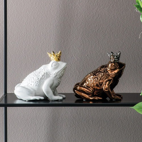 Prince & Queen in Ceramic by Adriani e Rossi
