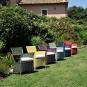 Capri Unopiù chair with armrests