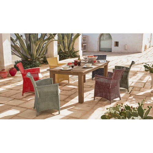 Capri Unopiù chair with armrests