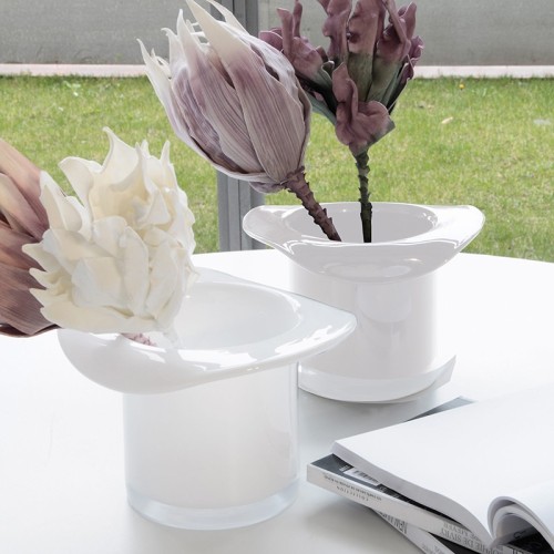 Cabaret Glass Vase by Adriani e Rossi