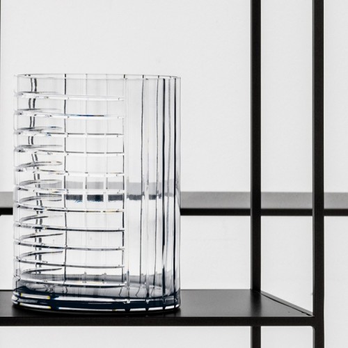 Poline Glass Vase by Adriani e Rossi