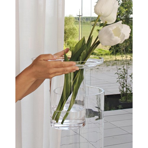 Cover Glass Vase by Adriani e Rossi