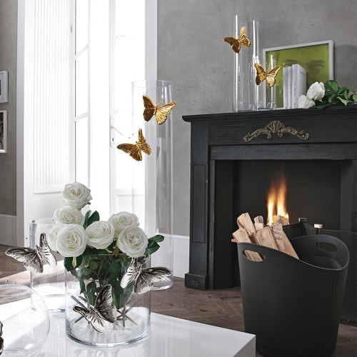 Illusion Butterfly Collection Glass Vases by Adriani e Rossi